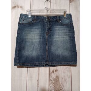 L O.G.G Skirt Ladies 10 Denim Short‎ Pencil